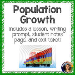 Ecological population growth complete lesson
