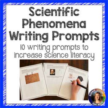 Scientific phenomena writing prompts