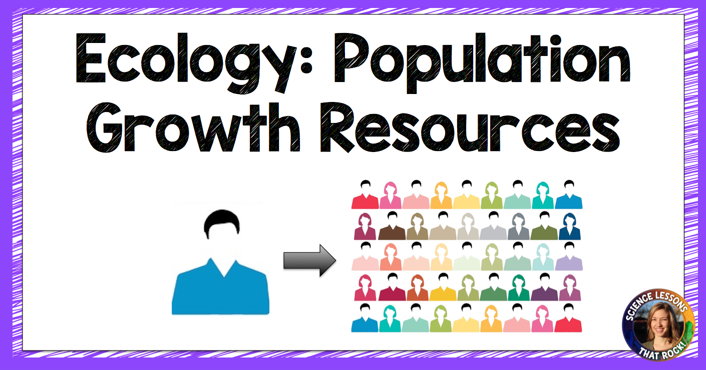 Ecology: Population Growth Resources - Science Lessons That Rock Intended For Population Ecology Graphs Worksheet Answers