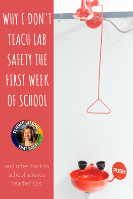 Why I don't teach lab safety the first week of school