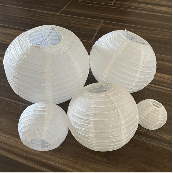 DIY astronomy paper lanterns