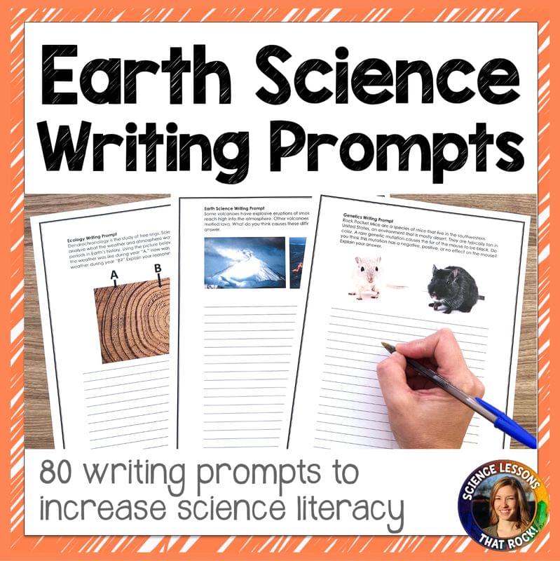 Earth Science Writing Prompt Bundle Earth Science Writing Prompt Bundle